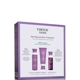 Virtue Flourish Hair Rejuvenation Treatment Kit (Phyto-Follicle Nutrient) - Full Size (90 day)