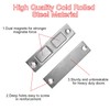 EUZUXU 4 Pack Cupboard Door Magnets, Ultra Thin Magnetic Door