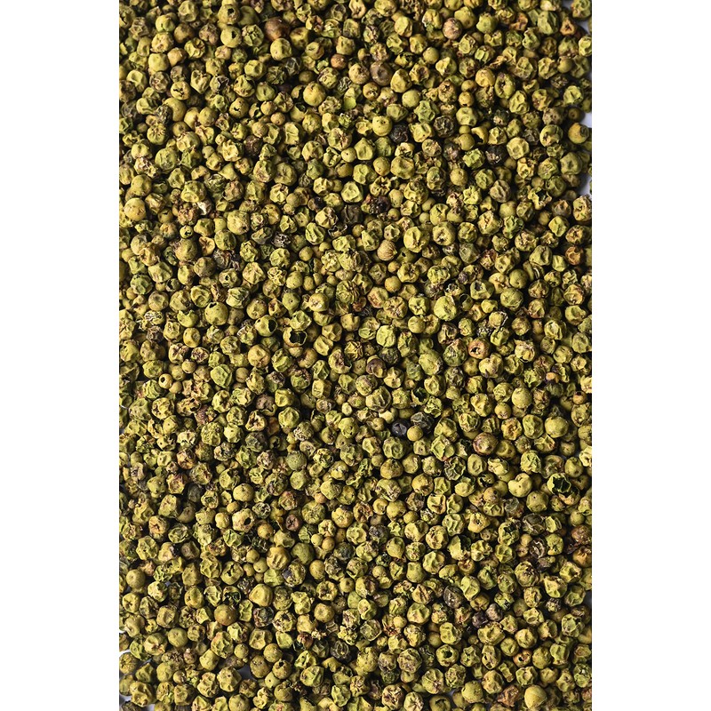 Biojoy Organic Green Pepper Whole (100 g), Green Peppercorns for