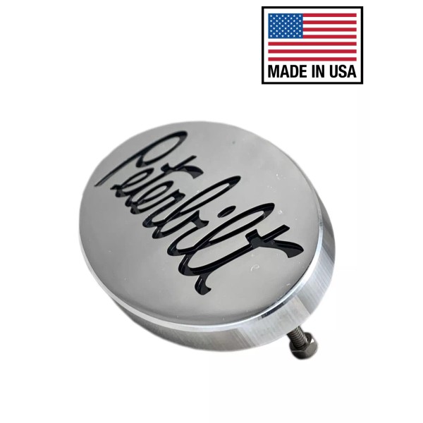 EPCNC Peterbilt Logo Name Emblem Plate Custom CNC Aluminum Hood