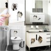 Pazi Wall Sticker Cat Removable Wall Sticker Cat Sticker Cute