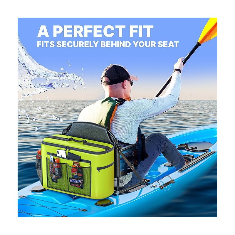 TidyFriend Kayak Cooler Behind Seat, Waterproof Cooler for Kayaking, Compatible