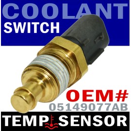 OE-Supplier NEW Engine Coolant Temperature Sensor For Mopar Chrysler Dodge Jeep 05149077AB