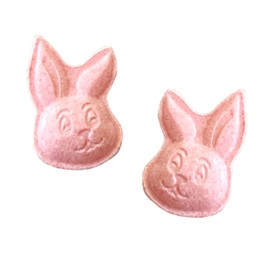 A Christmas Story "He Looks Like a Pink Nightmare" Wintergreen Mint Candy - One (1) Collectible Tin - Pink Bunny Shapped Candies