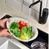 4All Large Plastic Salad Colander with Smart Bottom Lock Heavy