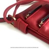 The Accessory Co. Womens Cross Body Bag Messenger Multi Compartment