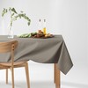 Filumi Tablecloth 140 x 240 cm Oval Beige Washable for