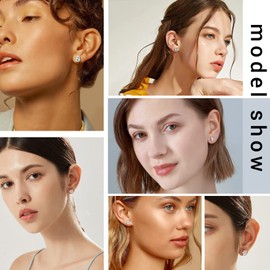 Dainty Wedding Earrings For Women Sterling Silver Initial J Earring Cute Stud Earrings