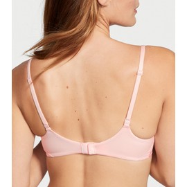 Victoria's Secret Everyday Comfort Push Up Bra, Padded, Plunge Neckline, Bras for Women, Body by Victoria Collection, Pink (34D)
