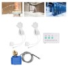 Water Leaking Sensor 1 Valve 2 Way Audible Alarm Home