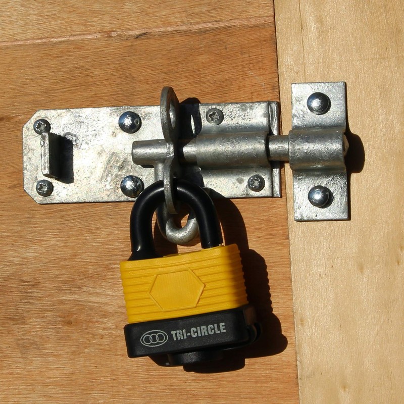 Lockable Sliding Bolt | Brenton Pad Bolt | 100mm /