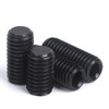 Set of 20 Hex Socket Set Screws M3 Screws Black