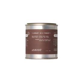 The New Savant Scented Candle - Library in a Forest - Aesthetic Bookish Candle for Home, Pine, Citrus, Patchouli & Leather, Soy Wax Blend, Vegan & Cruelty-Free, 50-Hour Burn Time - 7oz