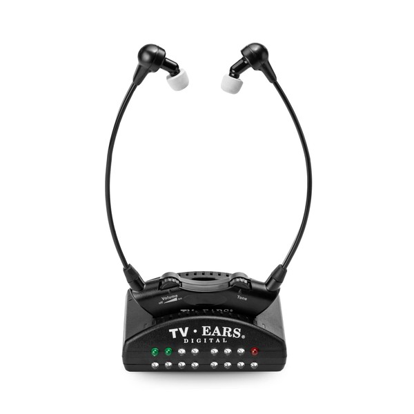 TV Ears Digital Wireless Headset System - Personal Volume Control,