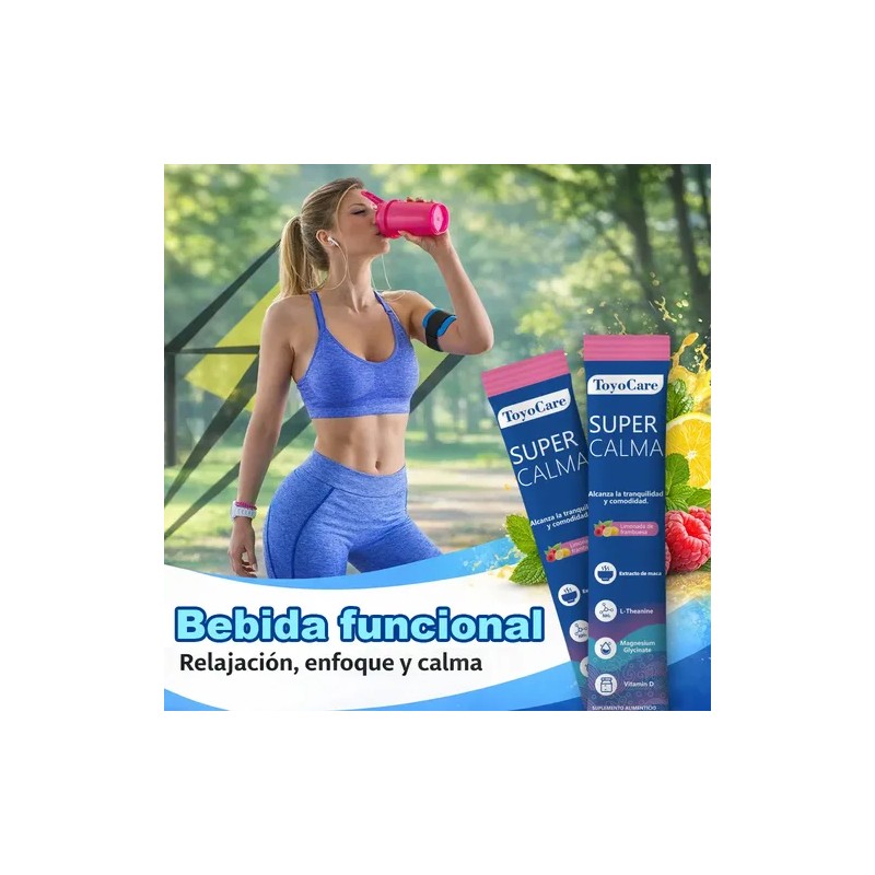 Toyocare Supercalm Bebida En Polvo 2 Paquetes