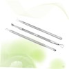 Ipetboom 3pcs Dead Skin Fork Dead Skin Cuticle Pusher Nail