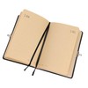 A5 Kraft Hardcover Executive Notebooks Diary with Lock and Key