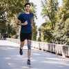 Verstärkte Kniebandage von Thuasne Sport - Grau/Orange - Größe L
