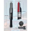 Wireless Red Car Handheld Vacuum Cleaner Strong Suction Mini Rechargeable
