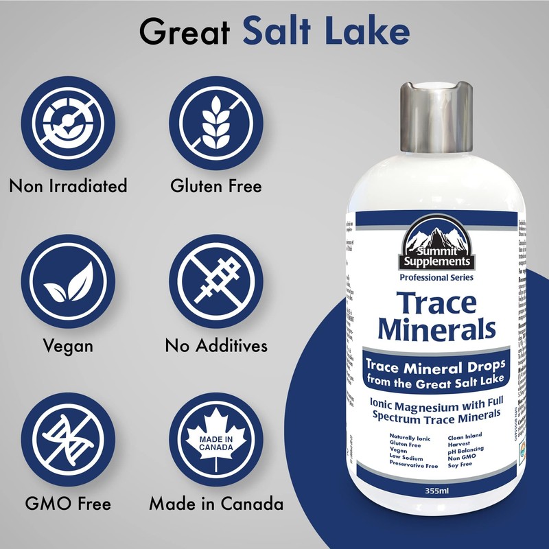 Trace Minerals from the Great Salt Lake, Liquid Drops 355