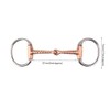 Horse Snaffle,All Purpose Ring Snaffle Bit Stainless Steel Western Bit