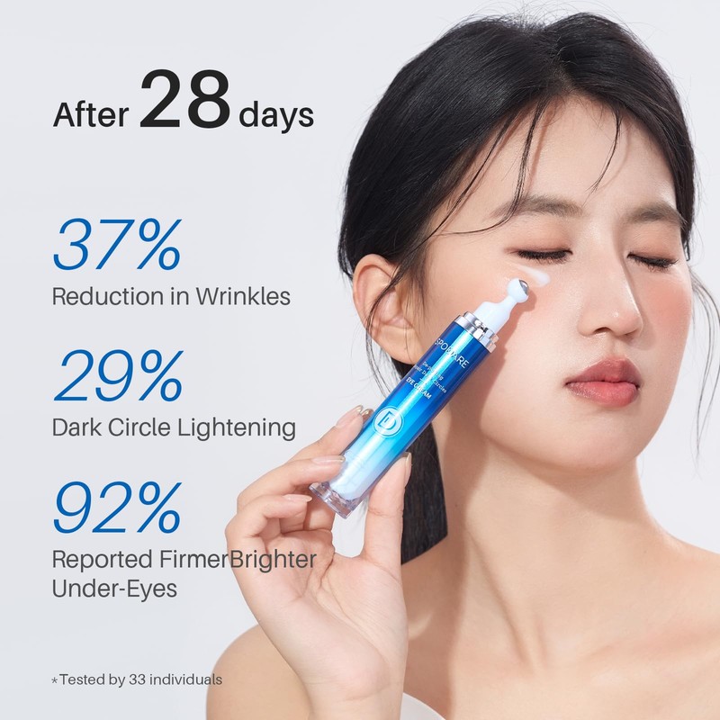 SPODARE Caffeine Eye Cream, Under Eye Cream for Dark Circles,