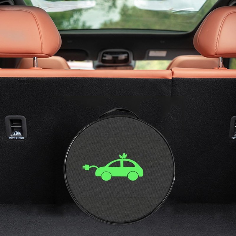 Kiuiom Charging cable bag, electric car, non-slip, storage bag for