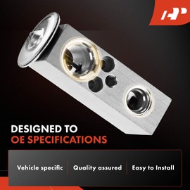 A-Premium A/C Expansion Valve Compatible with Dodge Durango 2004-2006 3.7L 4.7L 5.7L, Without Solenoid