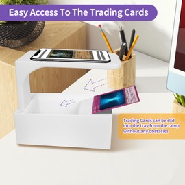Scanstand for Standard Size Trading Cards, MTG Card Scanner Stand, Phone Holder with Card Box,Quickly Scan and Price Check MTG Cards, Only Available for ManaBox