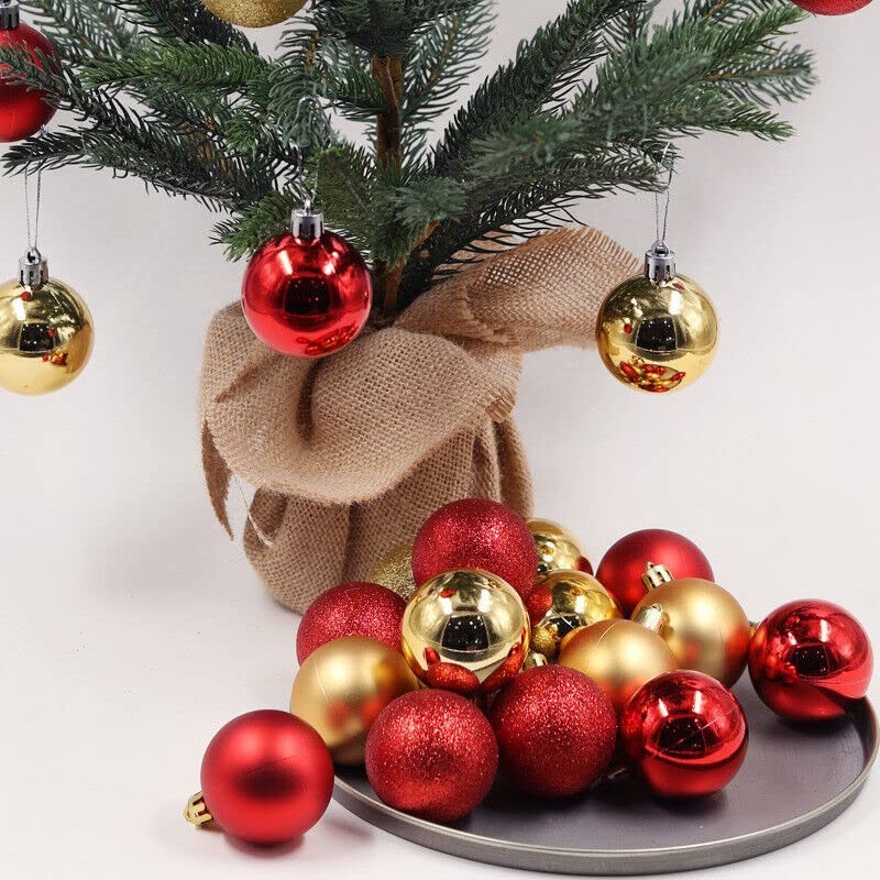 24PCS/Pack Christmas Tree Xmas Balls Decorations Baubles Party Wedding Ornament,