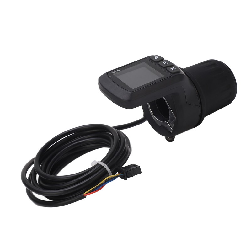 Electric Bike Meter Kit ABS LCD Display Panel Half Handle