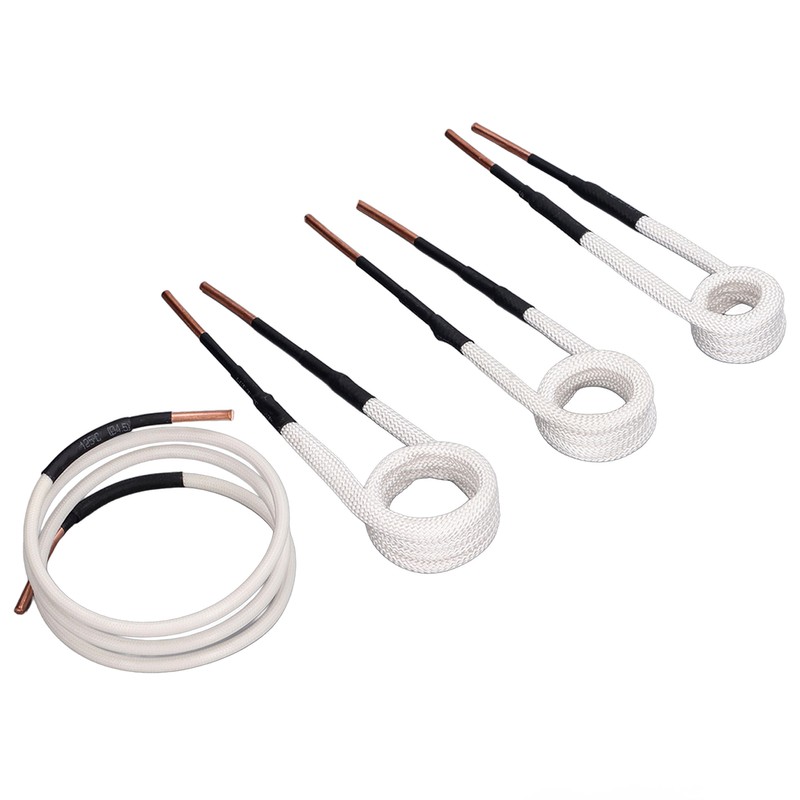 4PCS Induction Heater Coils 3.0mm Brass Core Electric Heat Induction
