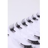 NALEESHIRE False Eyelashes Cat Eye Wispy Faux Mink Lashes Pack