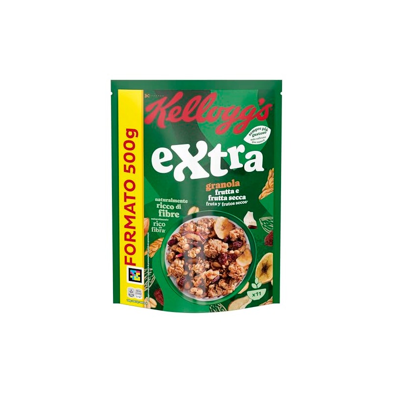 Kellogg's Cereali Extra | Gusto Frutta e Frutta Secca |