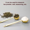 Safring Premium Coffee Scoop Set, Set of 2, Metal Stainless