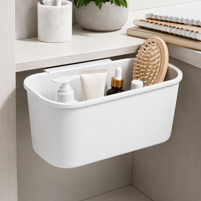 Bedside Hanging Storage Caddy for Cribs & Dorm Rooms -