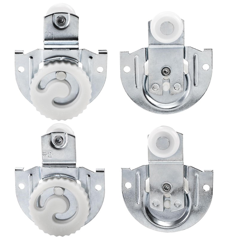Nagpew 12 Pieces Closet Door Roller, Sliding Wardrobe Door Wheel