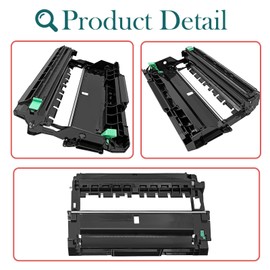 HenceBuy DR2510 Drum Unit DR-2510 Drum Kit Compatible for Brother HL-L2400DW HL-L2445DW DCP-L2660DW DCP-2620DW DCP-L2627DWE MFC-L2800DW MFC-2835DW MFC-L2860DW MFC-L2827DWXL MFC-L2827DW Black