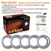 STAR-SPANGLED 5 Pack 2.8” Push Tap Lights, Stick on Touch