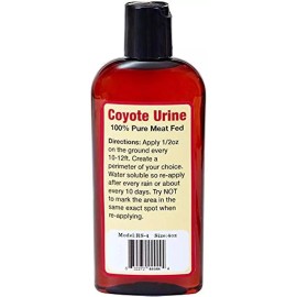 Bare Ground Coyote Urine 4oz Bottle  NEW SEALED  100% Meat Fed  Hunters Trappers