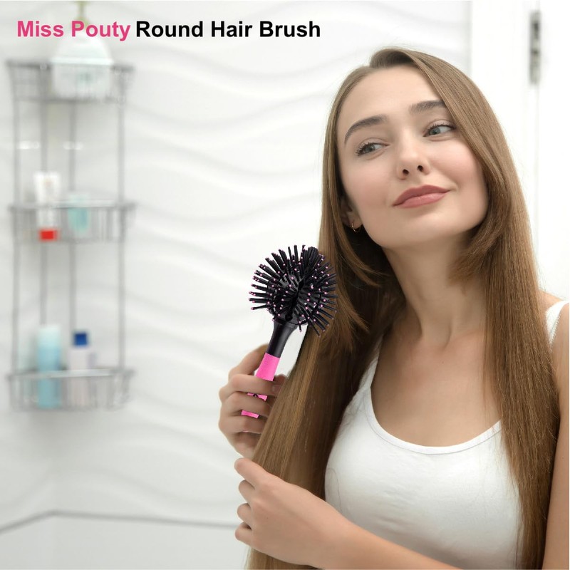 Miss Pouty Amazeball 8-in-1 Sphere Blowdry Hair Brush