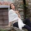 Marenza Women's stole made of mixed cashmere, made in Italy,