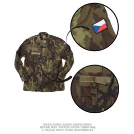 CZECH CAMO M95 LG/SL FIELD SHIRT (M) (35-36)