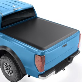 Soft Roll Up Truck Bed Tonneau Cover fits 2019-2025 Ford Ranger 5ft Bed Styleside/Fleetside (Not for Flareside/Stepside)