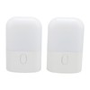 2pcs Intelligent Night Light Dimmable Warm Light 0.5W LED Light