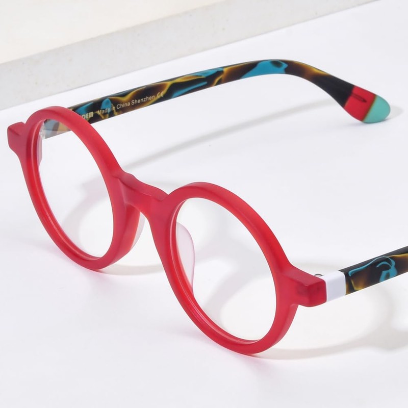HEPIDEM 9270 - anteojos de acetato multicolor para mujer, estilo