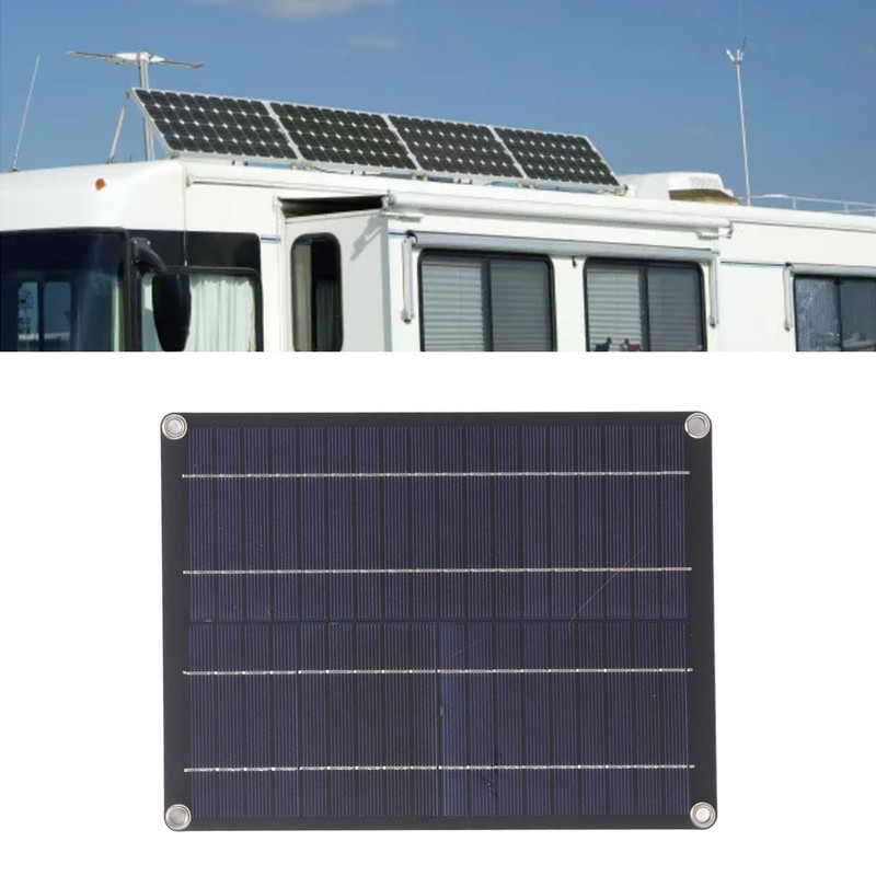 Portable Solar Panel 9.1x6.7in Slim Design Light Weight Widely Used