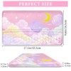 Ergonomic Keyboard Wrist Rest with Cute Cloud Print Adjustable Riser