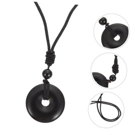 Ipetboom Delicate Portable Crystal Necklace for Festivals Lightweight Stone Pendant Jewelry Friends Family Elegant Accessory Occasion