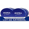 NIVEA Face, Body & Hand Cream (4 x 150ml) Moisturiser